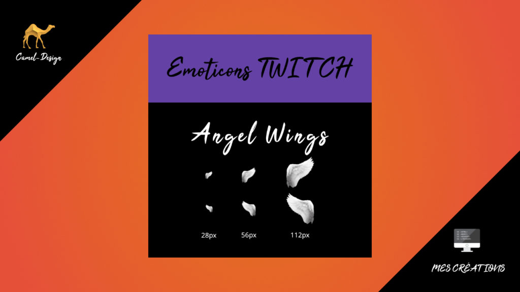 Émoticônes Pour Twitch Ailes Dange 28 Décembre 2019 Camel Design