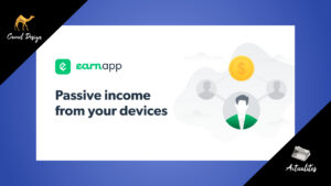 Miniature earnapp gagner de l'argent avec votre connexion internet en passif