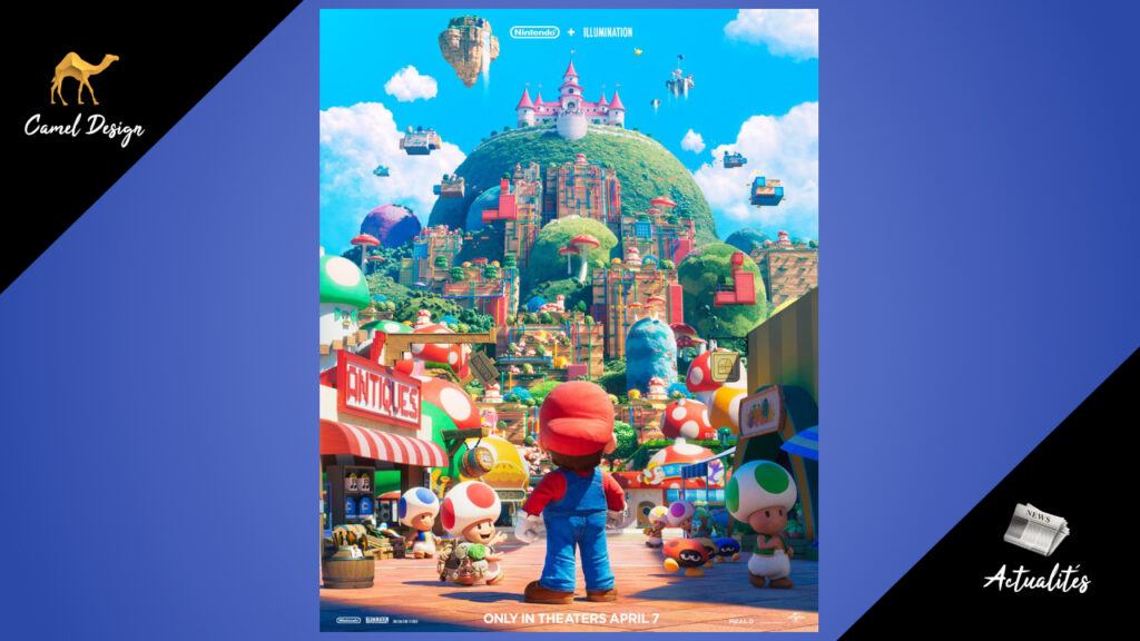 miniature super mario bros le film nintendo par camel design