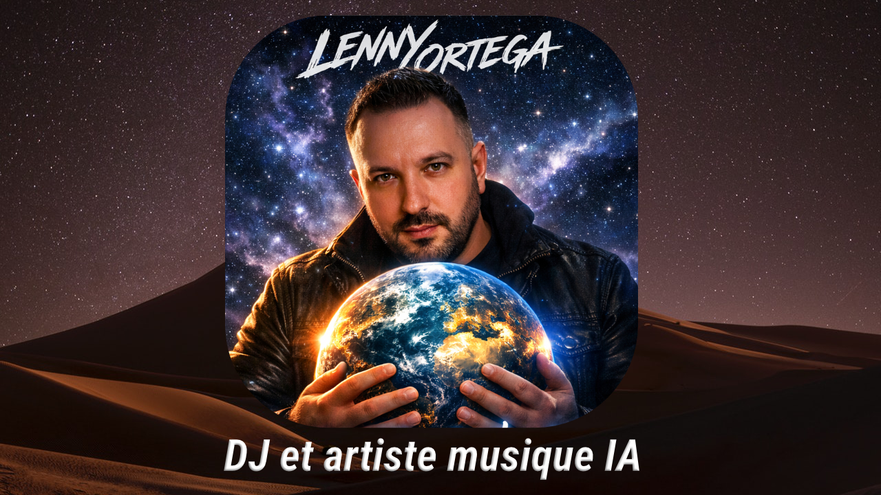 Lenny ortega - dj et artiste IA - camel design